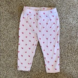 2T (2 years) Baby Gap Heart Leggings